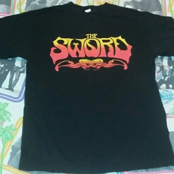 The Sword Texas Metal Rock Shirt tour Vintage Tee - Picture 2 of 4